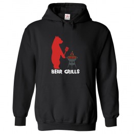 Bear Grills Unisex Classic Kids and Adults Pullover Hoodie